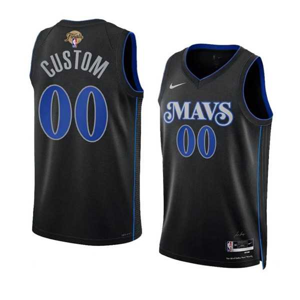 Men's Dallas Mavericks Active Player Custom Black 2024 Finals City Edition Stitched Basketball Jersey,We sell and wholesale Men's Dallas Mavericks Active Player Custom Black 2024 Finals City Edition Stitched Basketball Jersey on line form chian!